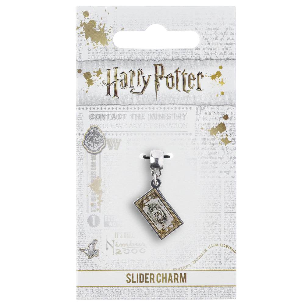 Harry Potter Silver Plated Ticket Charm - Gift Arch