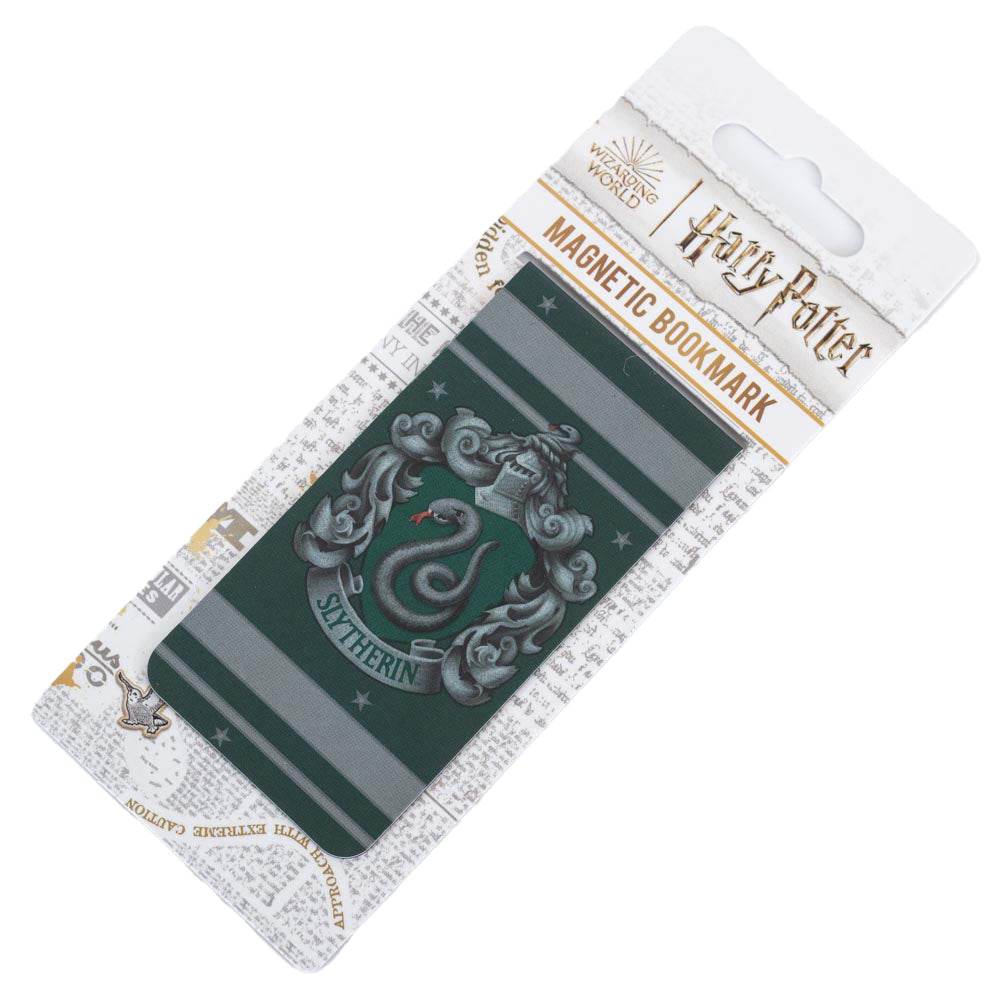 Harry Potter Slytherin Magnetic Bookmark - Gift Arch