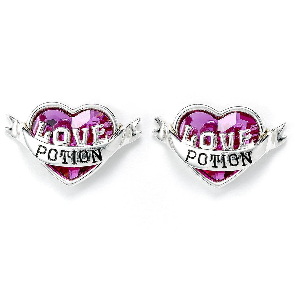 Harry Potter Sterling Silver Crystal Earrings Love Potion - Gift Arch