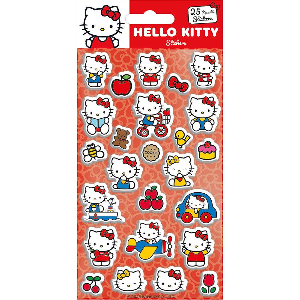 Hello Kitty Puffy Sticker Set - Gift Arch