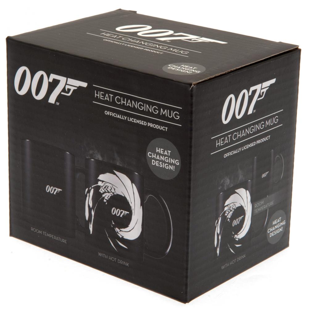 James Bond Heat Changing Mug - Gift Arch