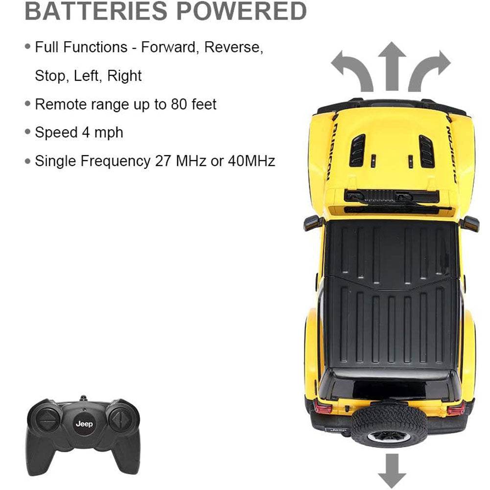 Jeep Wrangler JL Radio Controlled Car 1:24 Scale - Gift Arch