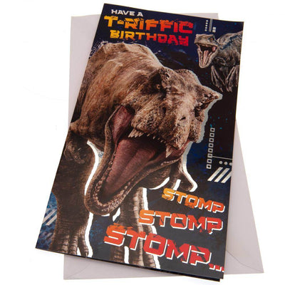 Jurassic World Birthday Card - Gift Arch