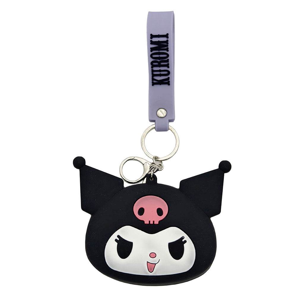 Kuromi PVC Coin Purse Keyring - Gift Arch