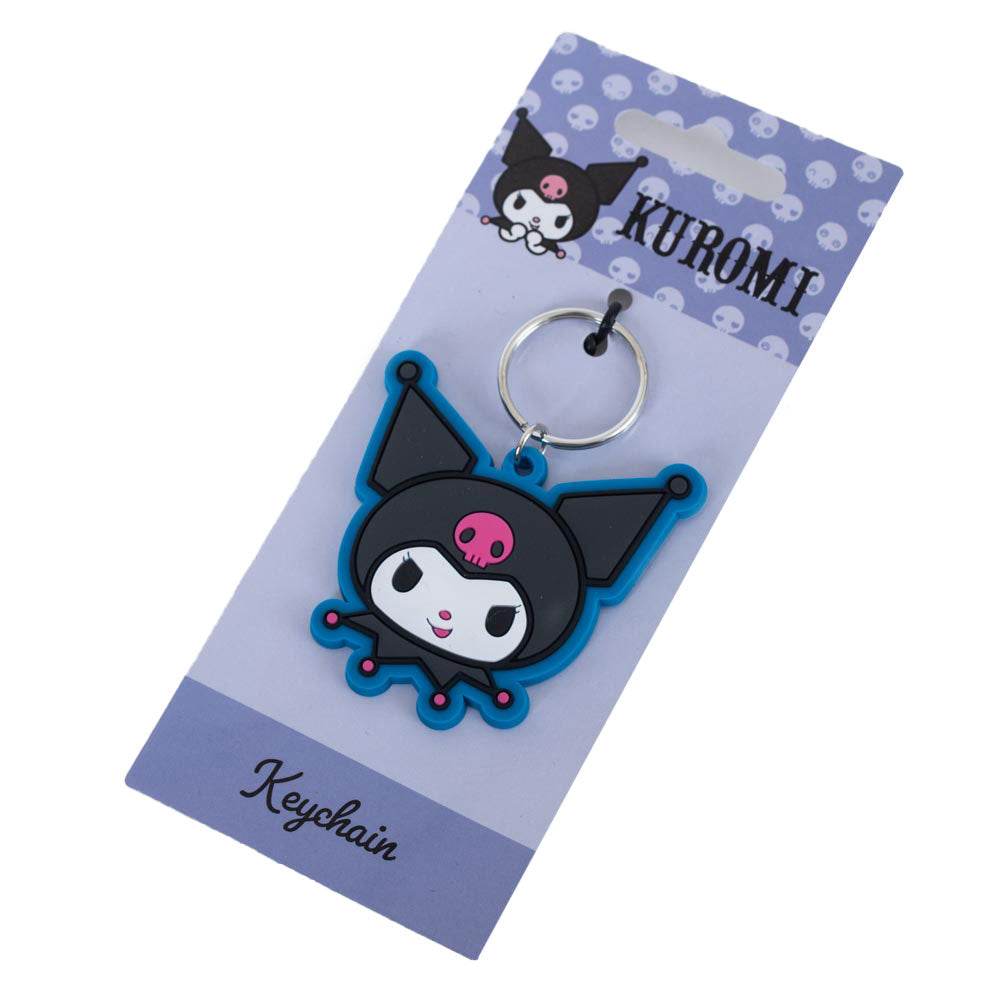 Kuromi Smile PVC Keyring - Gift Arch