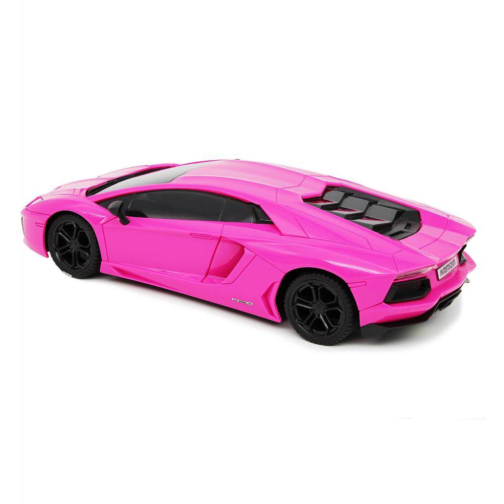 Lamborghini Aventador Radio Controlled Car 1:24 Scale Pink - Gift Arch