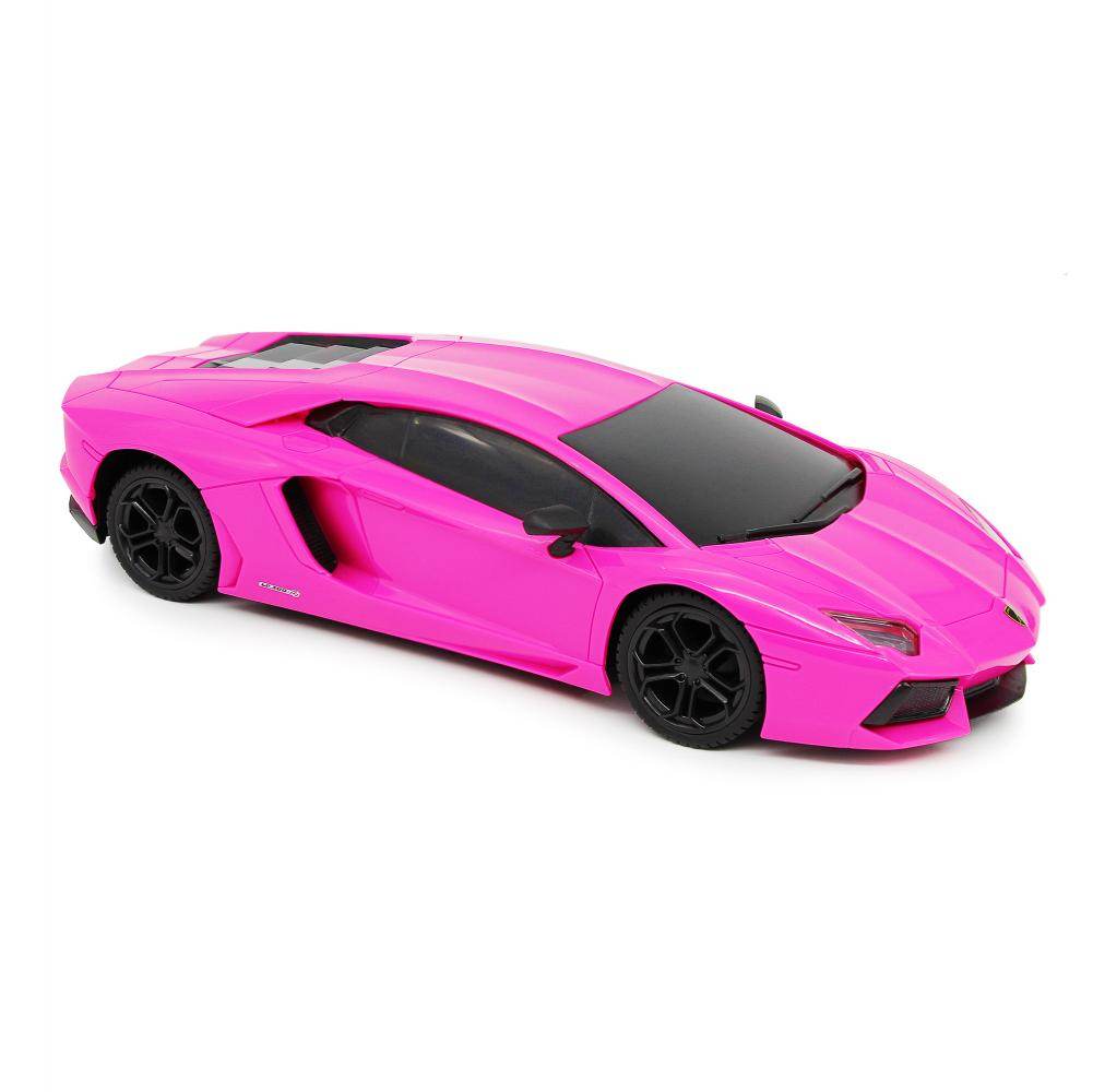 Lamborghini Aventador Radio Controlled Car 1:24 Scale Pink - Gift Arch