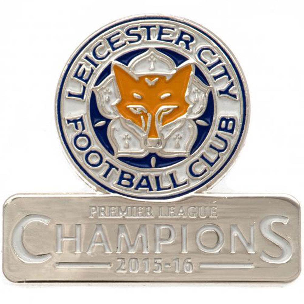Leicester City FC Premier League Champions Badge - Gift Arch