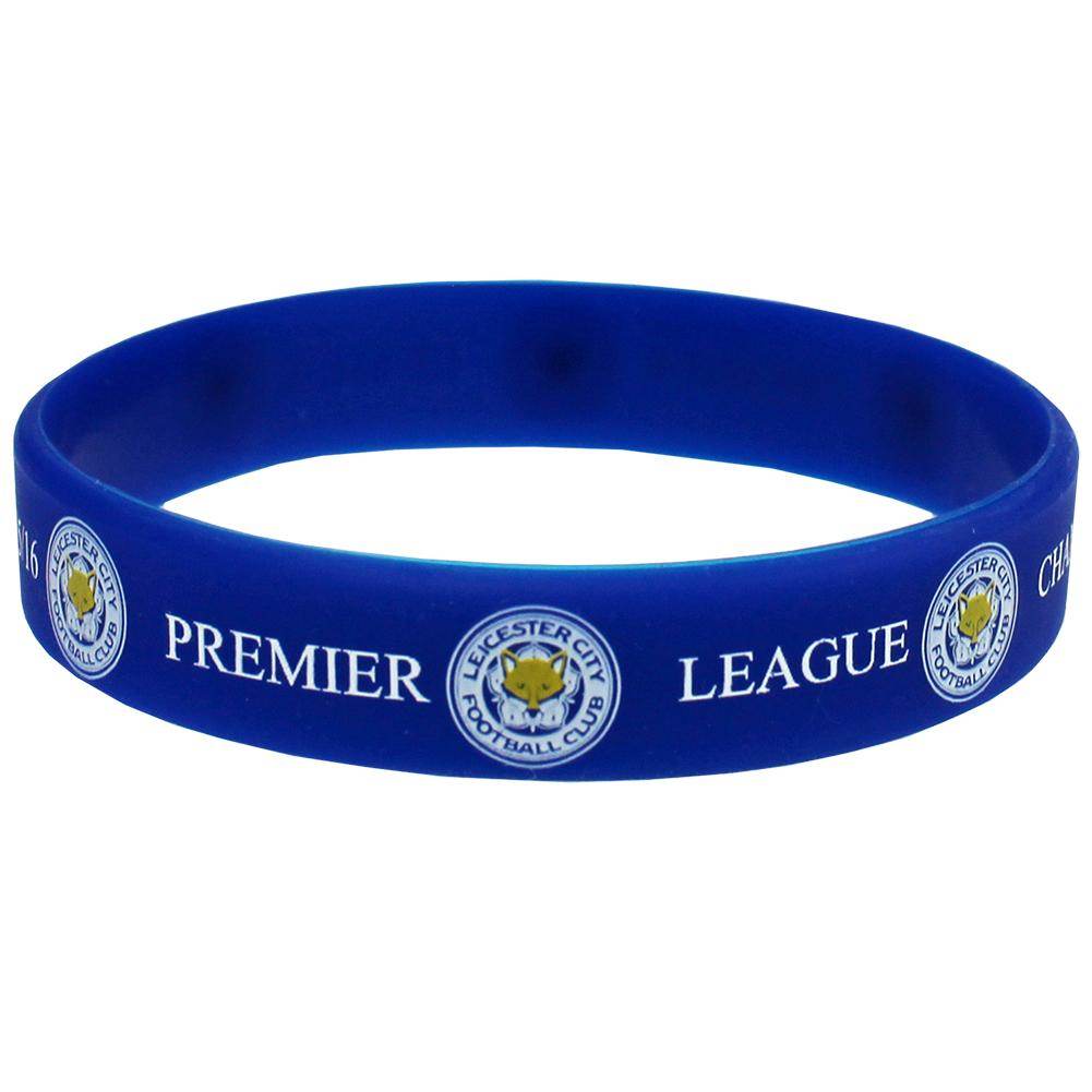 Leicester City FC Premier League Champions Silicone Wristband - Gift Arch