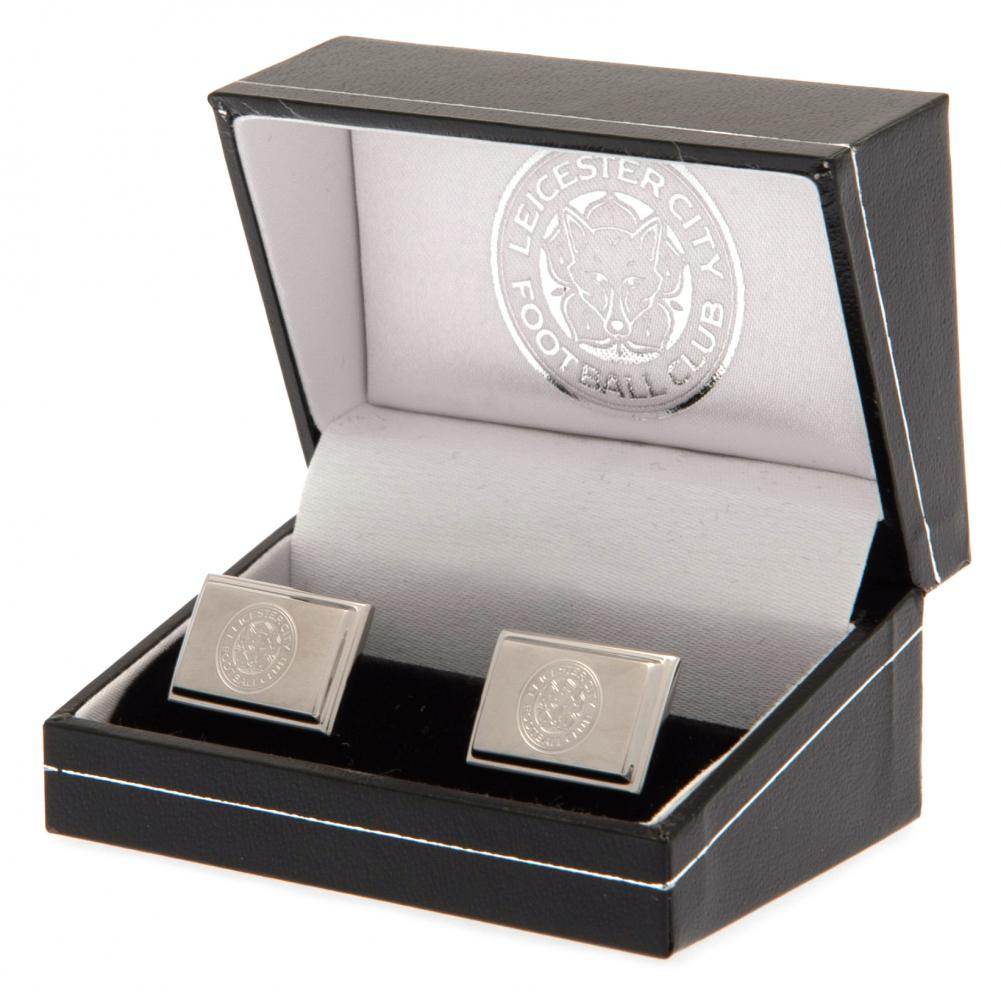Leicester City FC Stainless Steel Cufflinks - Gift Arch
