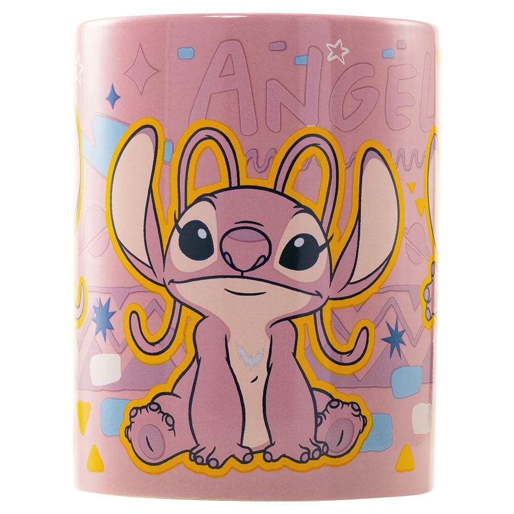 Lilo & Stitch Fuzzy Angel Mug - Gift Arch