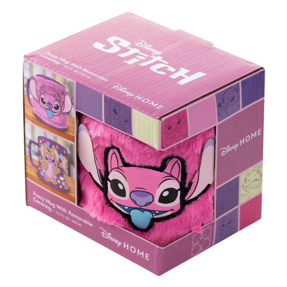 Lilo & Stitch Fuzzy Angel Mug - Gift Arch