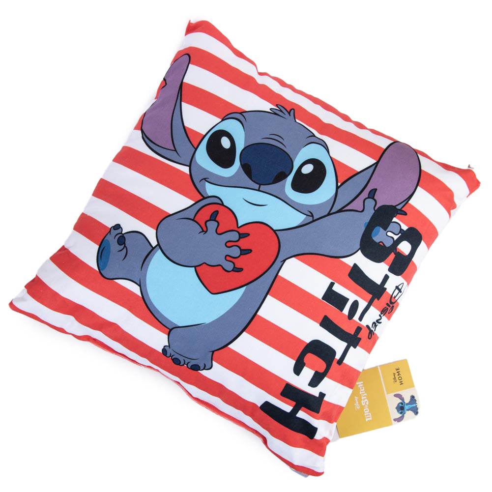 Lilo & Stitch Stripe Cushion - Gift Arch