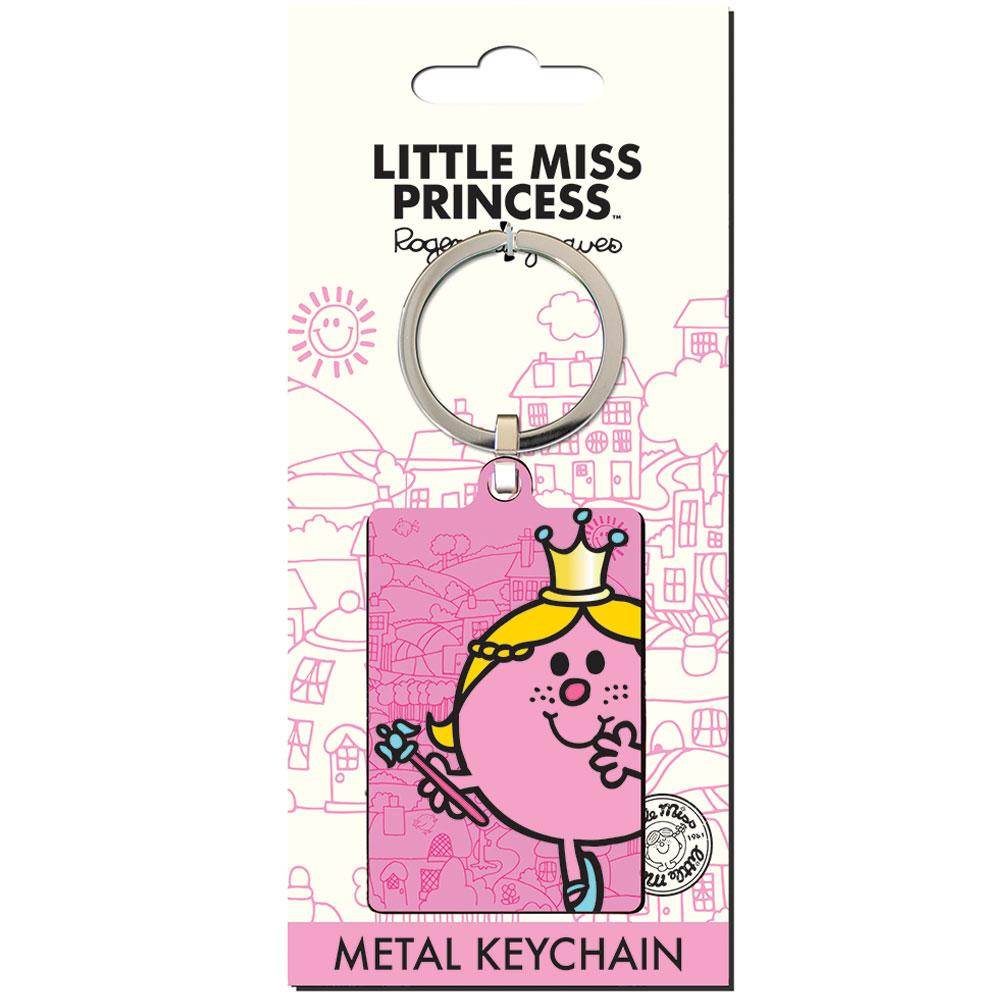 Little Miss Princess Metal Keyring - Gift Arch