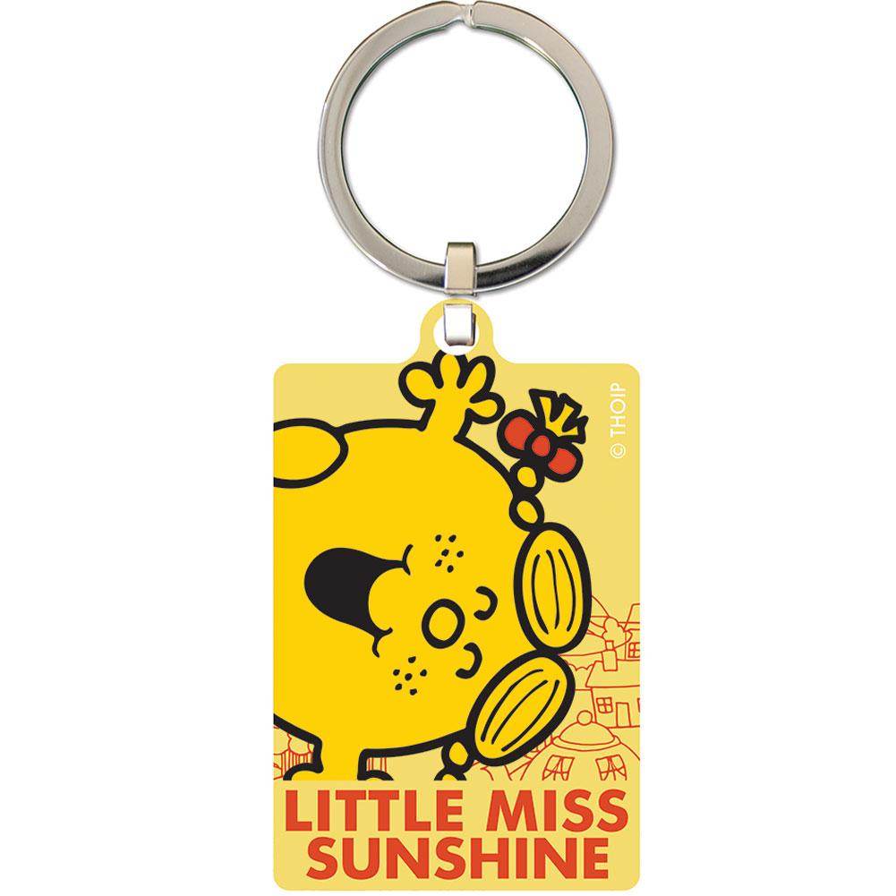 Little Miss Sunshine Metal Keyring - Gift Arch