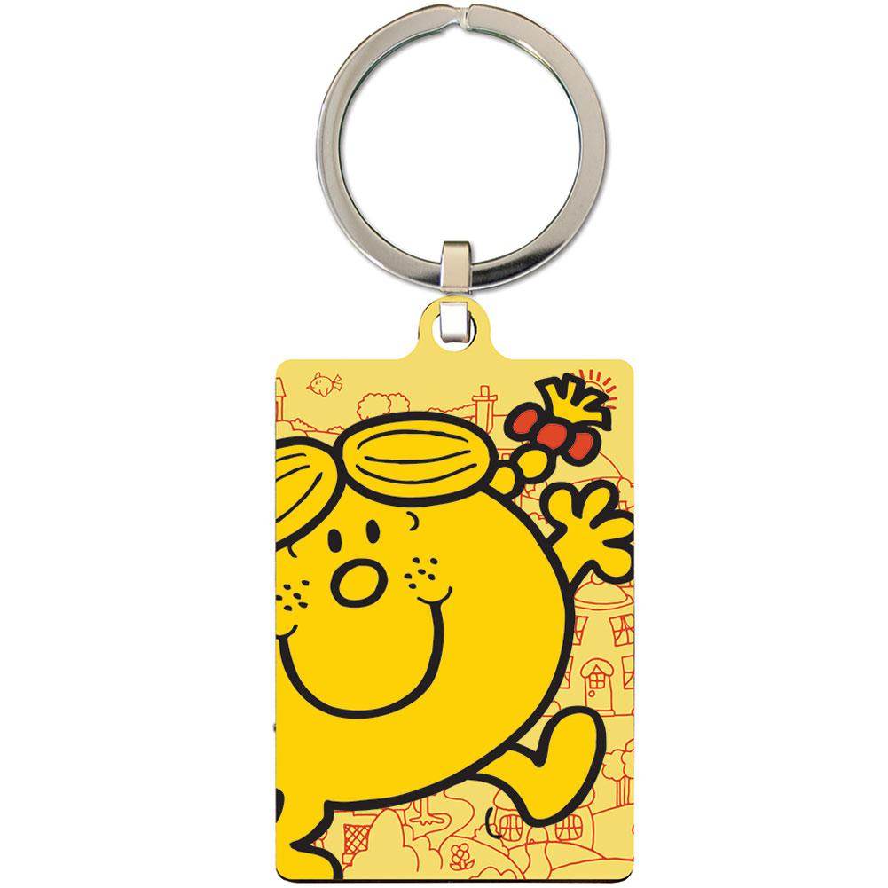 Little Miss Sunshine Metal Keyring - Gift Arch