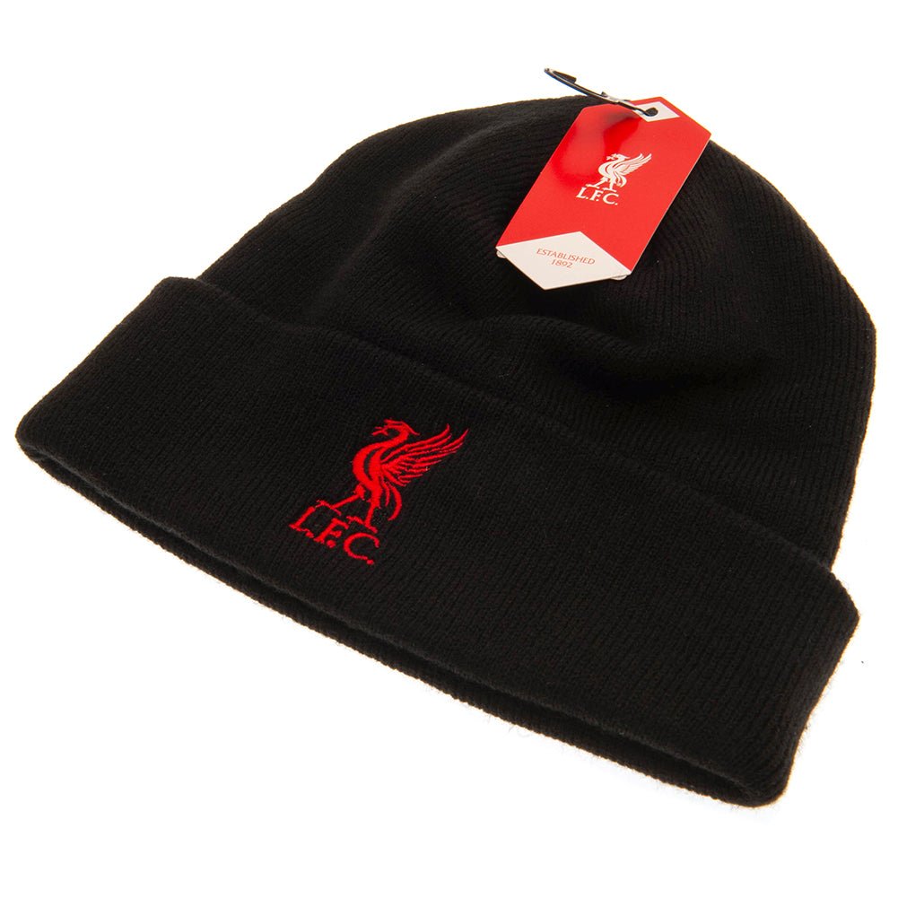 Liverpool FC Black Cuff Beanie - Gift Arch