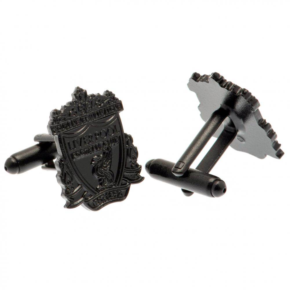 Liverpool FC Black IP Cufflinks - Gift Arch