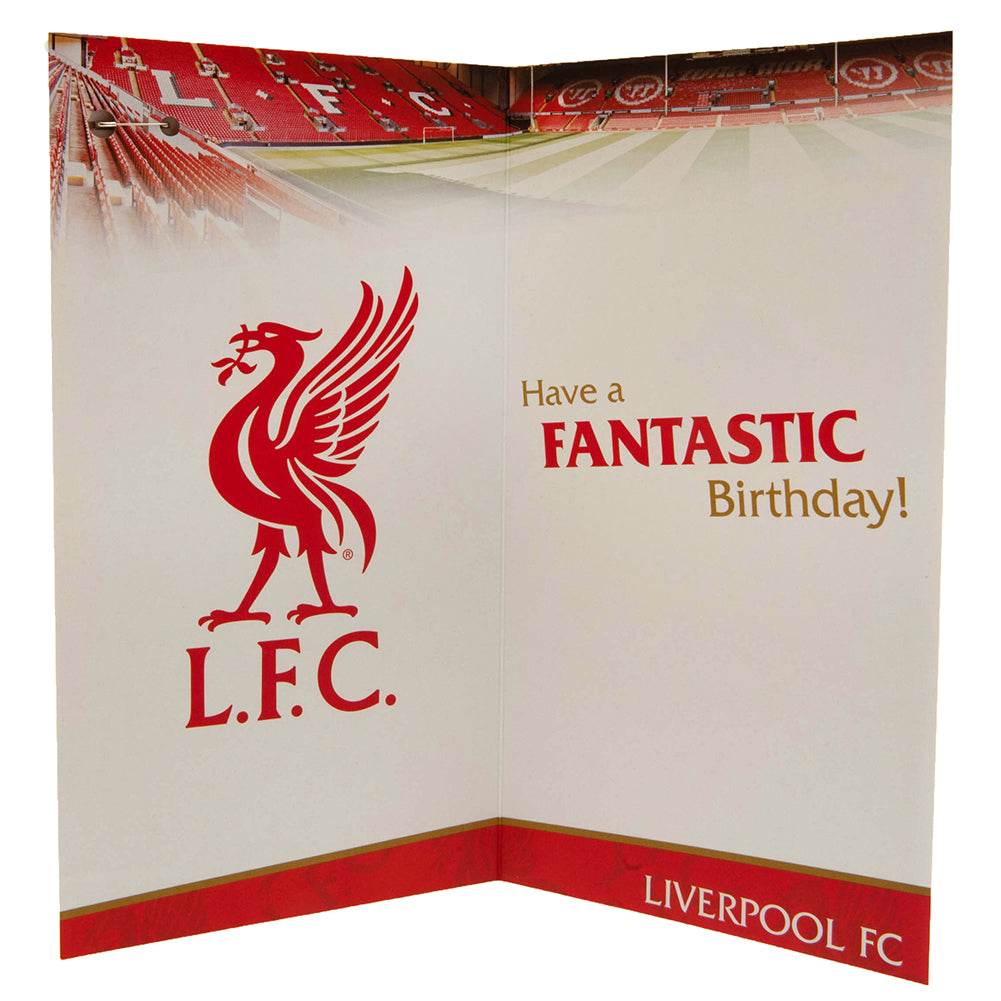 Liverpool FC Boy Birthday Card - Gift Arch