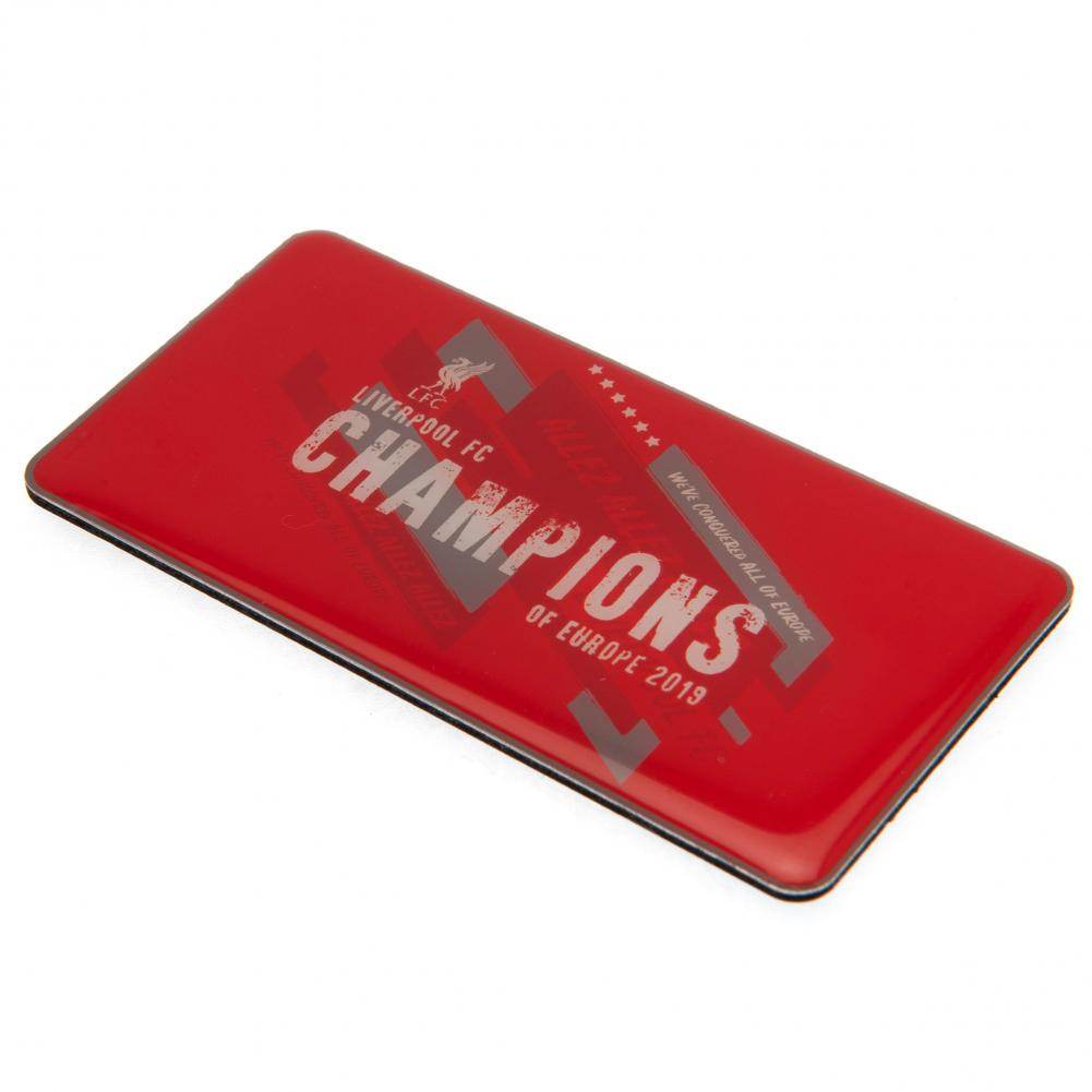 Liverpool FC Champions Of Europe Fridge Magnet - Gift Arch