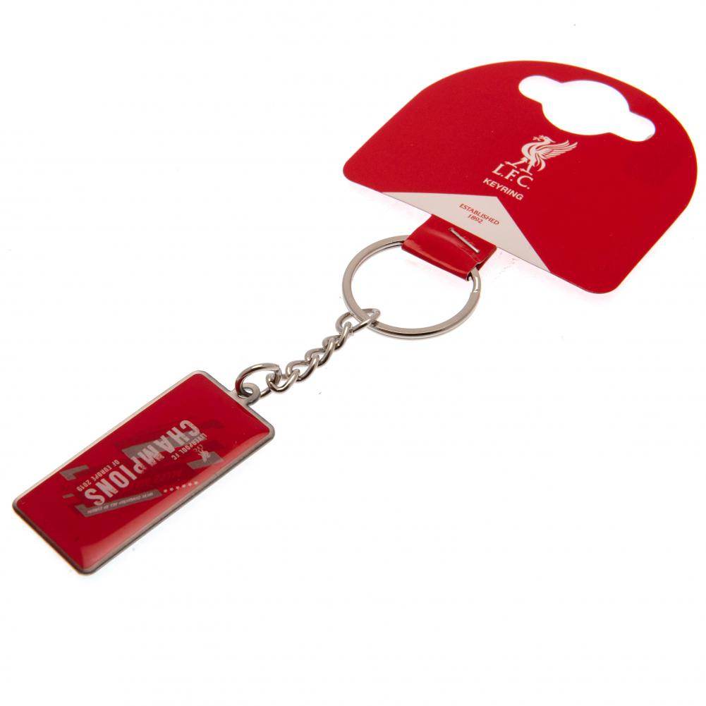 Liverpool FC Champions Of Europe Keychain - Gift Arch