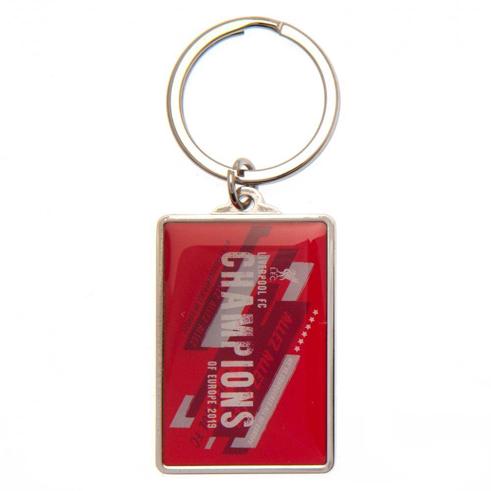 Liverpool FC Champions Of Europe Keyring - Gift Arch