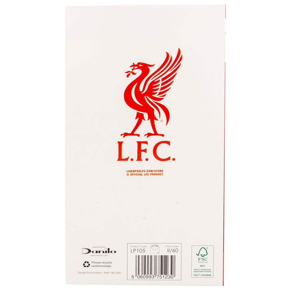 Liverpool FC Dad Birthday Card - Gift Arch