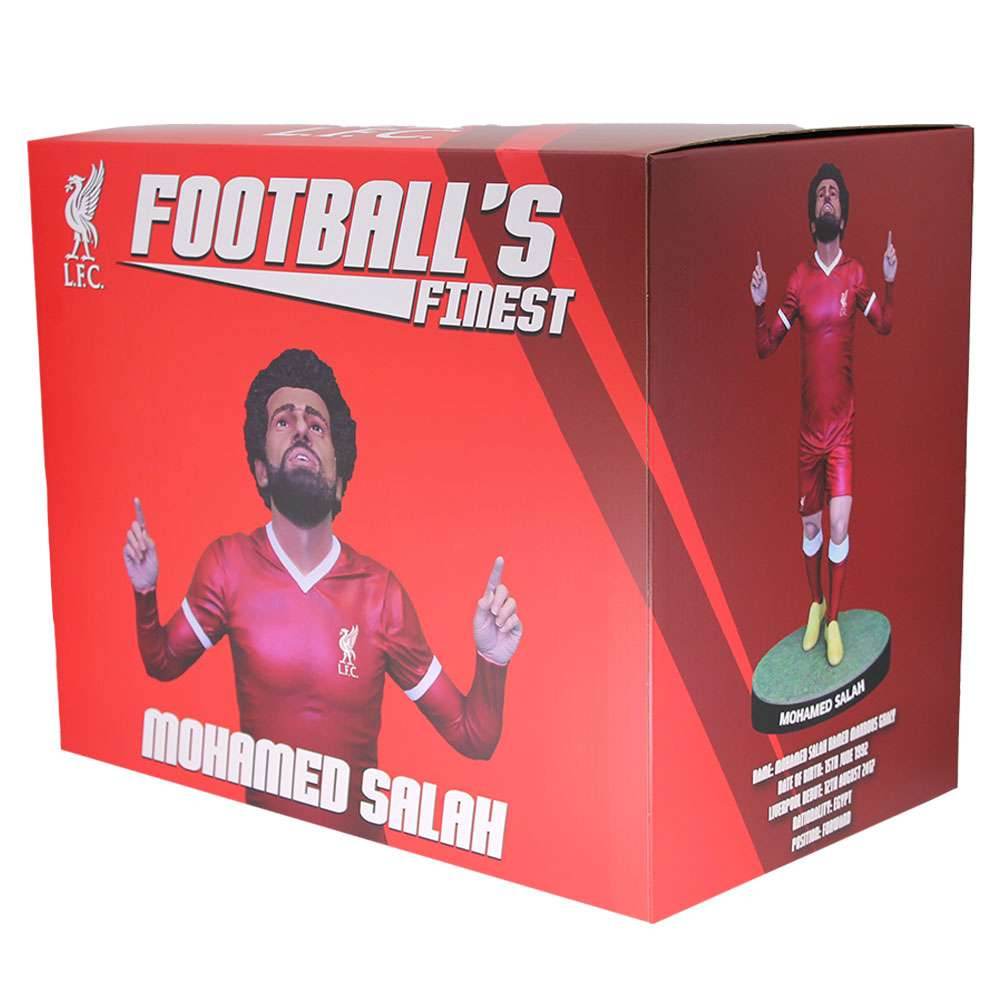 Liverpool FC Football's Finest Mohamed Salah Premium 60cm Statue - Gift Arch