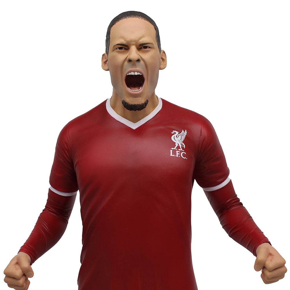Liverpool FC Football's Finest Virgil Van Dijk Premium 60cm Statue - Gift Arch