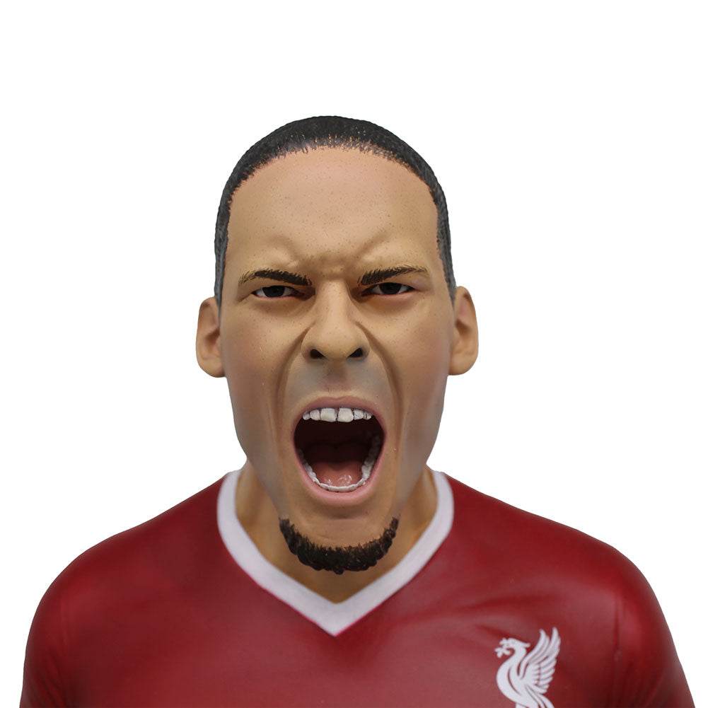 Liverpool FC Football's Finest Virgil Van Dijk Premium 60cm Statue - Gift Arch