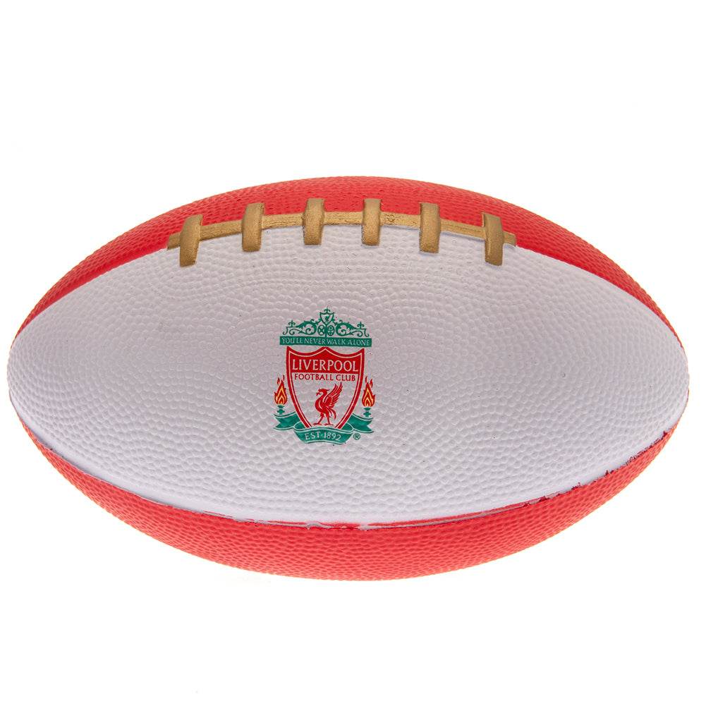Liverpool FC Mini Foam American Football - Gift Arch