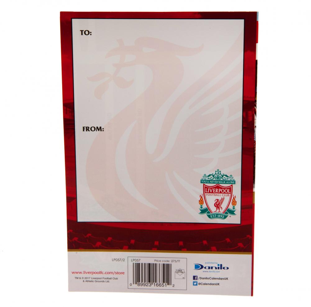 Liverpool FC Pop-Up Birthday Card - Gift Arch