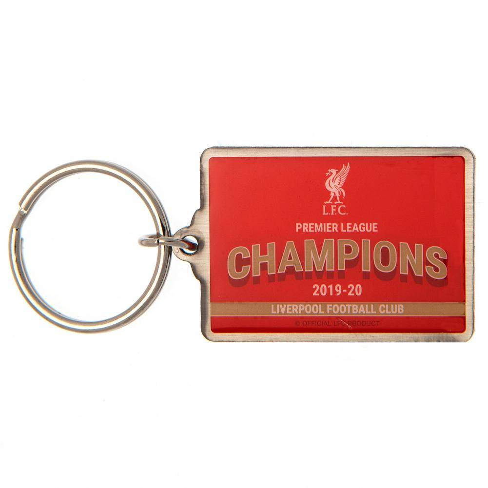 Liverpool FC Premier League Champions Keyring - Gift Arch