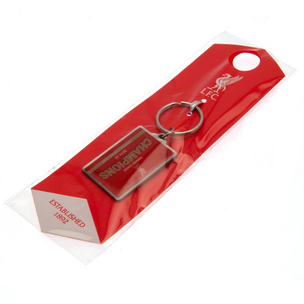 Liverpool FC Premier League Champions Keyring - Gift Arch