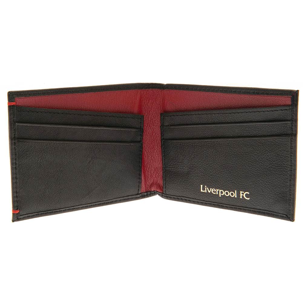 Liverpool FC Premium Leather Wallet - Gift Arch