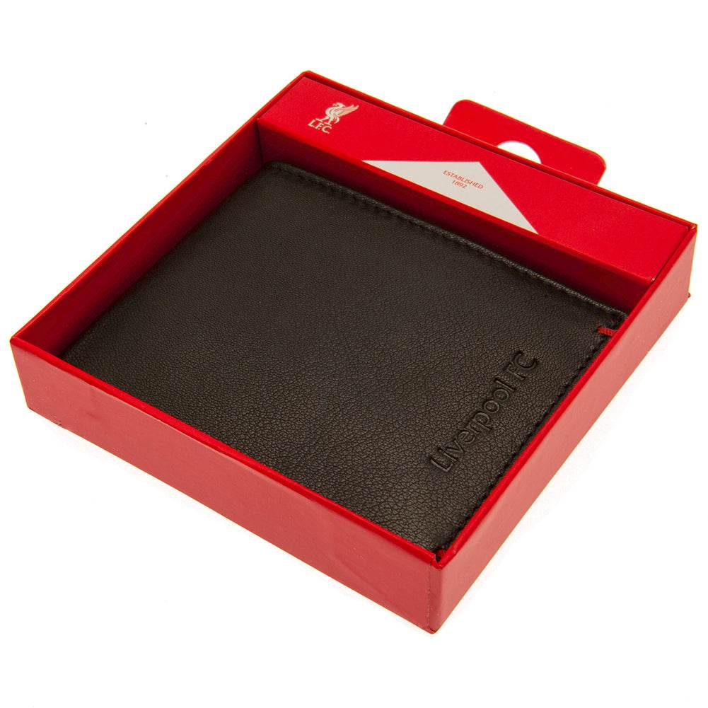 Liverpool FC Premium Leather Wallet - Gift Arch