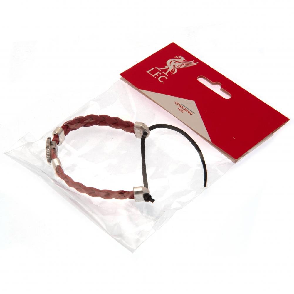 Liverpool FC PU Slider Bracelet - Gift Arch