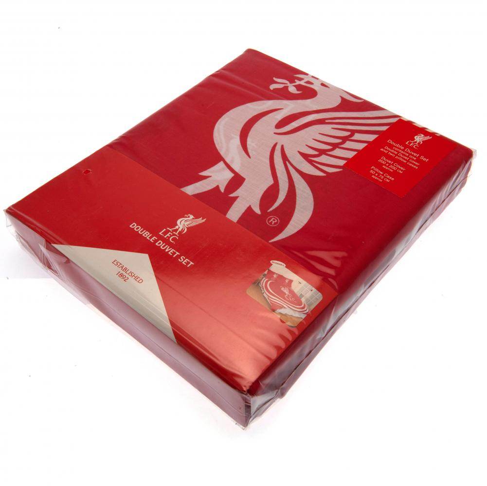 Liverpool FC Pulse Double Duvet Set - Gift Arch