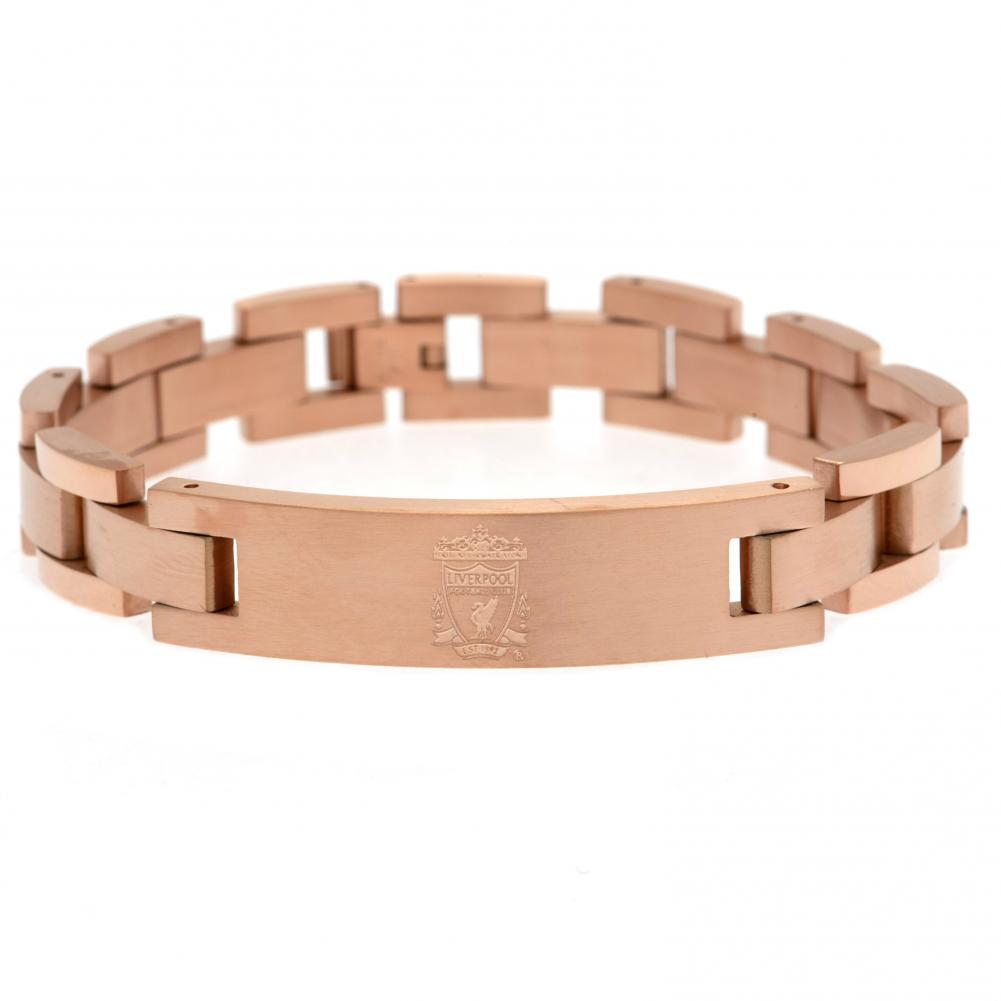 Liverpool FC Rose Gold Plated Bracelet - Gift Arch
