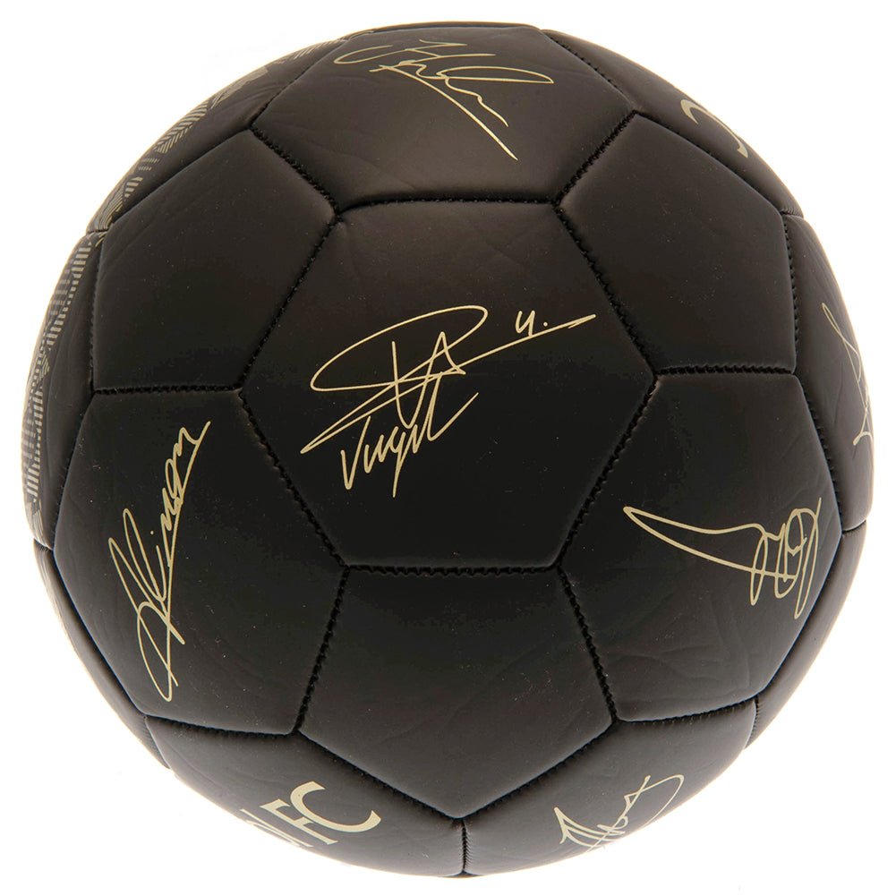 Liverpool FC Sig Gold Phantom Football - Gift Arch