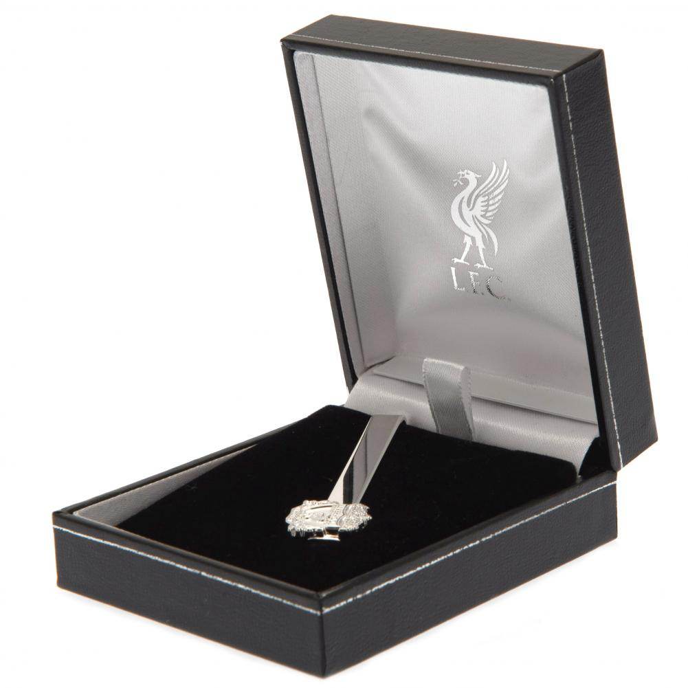 Liverpool FC Silver Plated Tie Slide - Gift Arch