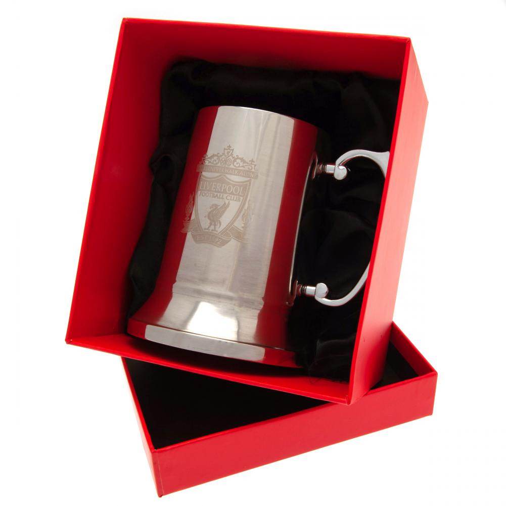 Liverpool FC Stainless Steel Tankard - Gift Arch