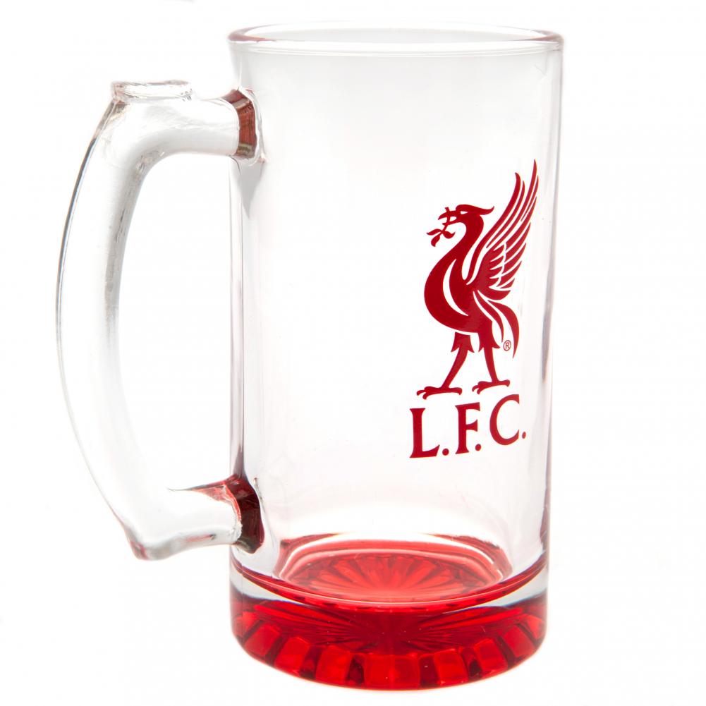 Liverpool FC Stein Glass Tankard - Gift Arch