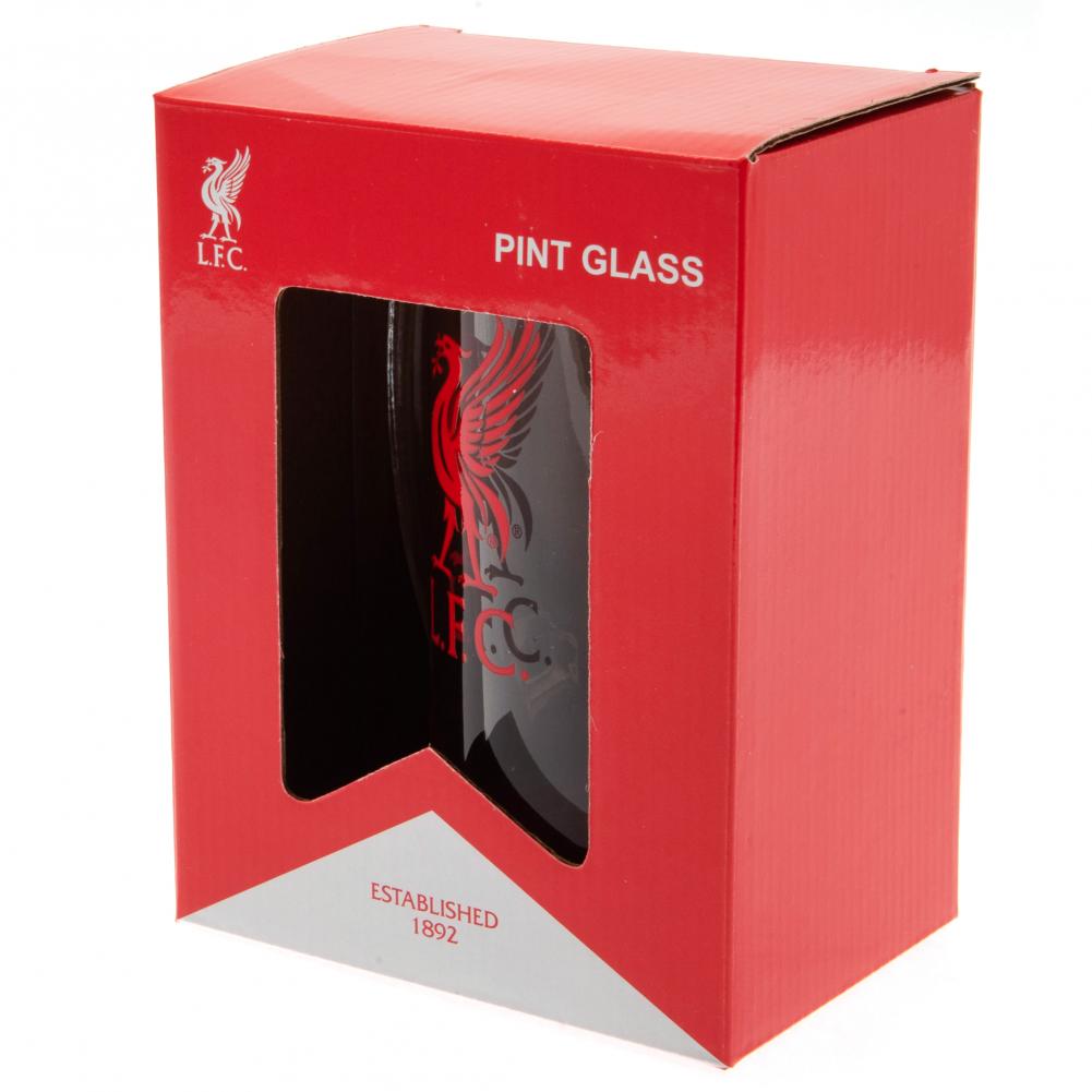 Liverpool FC Stein Glass Tankard - Gift Arch