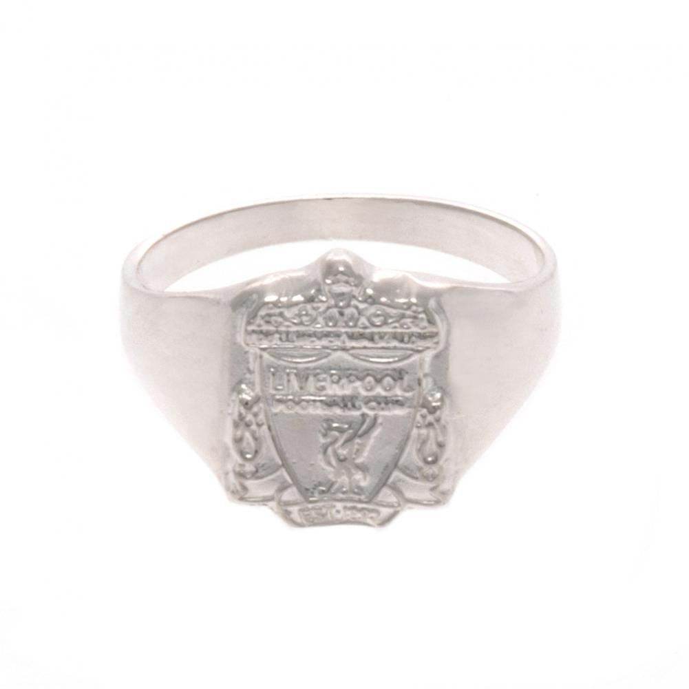 Liverpool FC Sterling Silver Ring Medium - Gift Arch