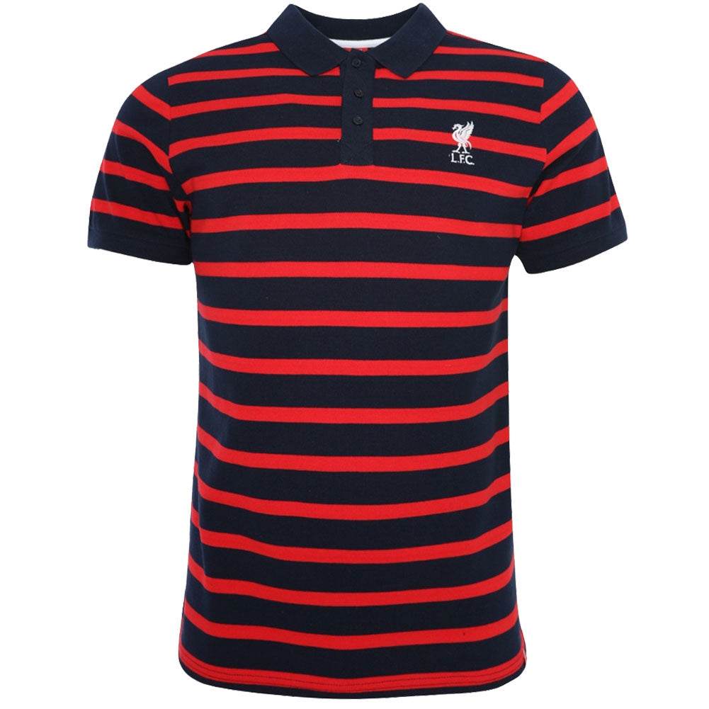 Liverpool FC Stripe Polo Mens Small - Gift Arch