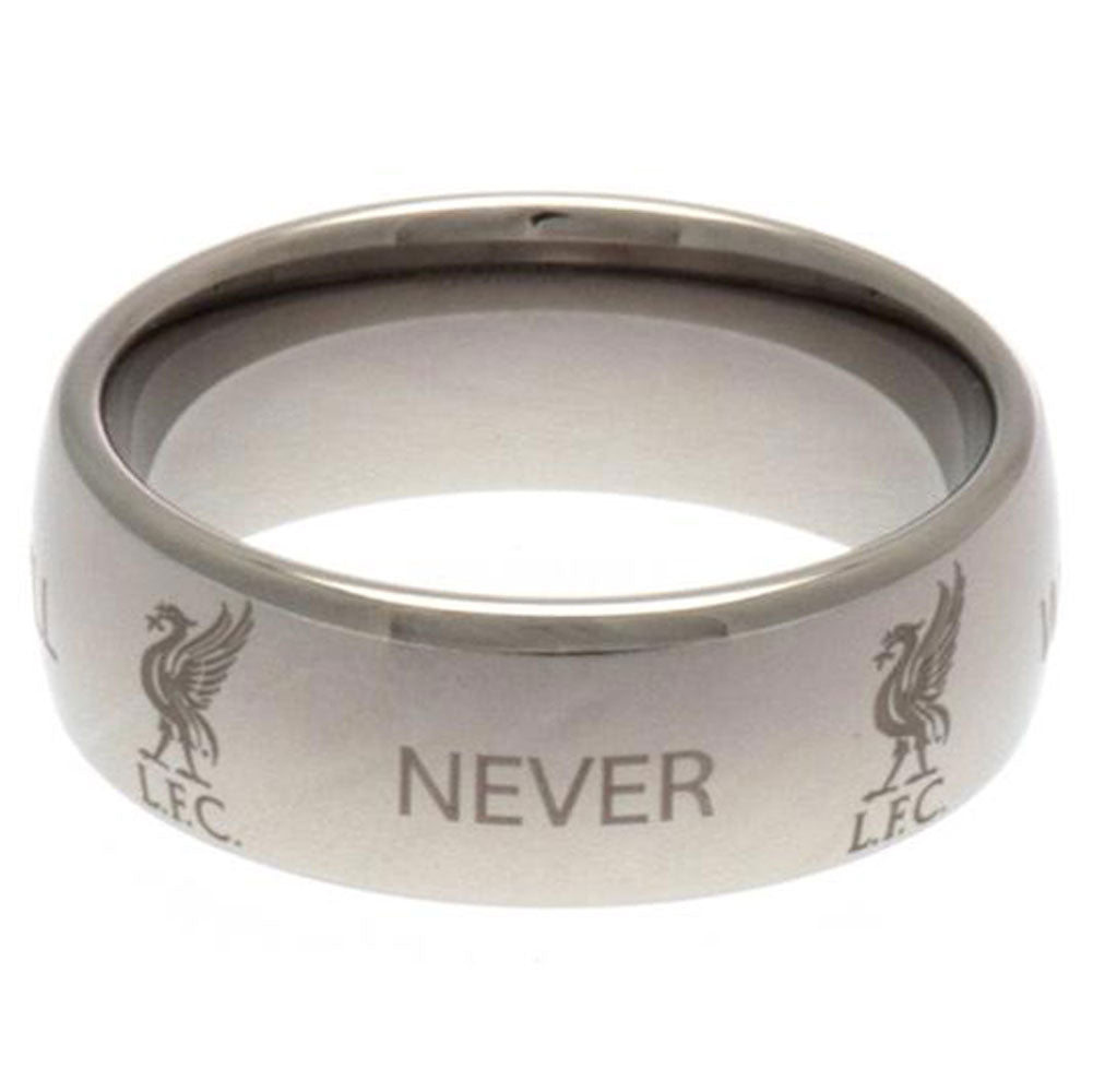 Liverpool FC Super Titanium Ring Large - Gift Arch
