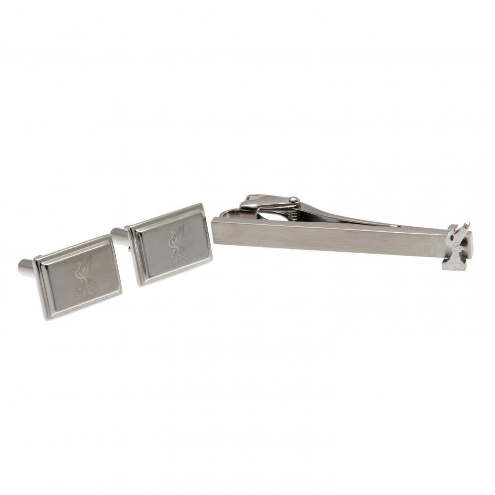 Liverpool FC Tie Slide & Cufflink Set - Gift Arch