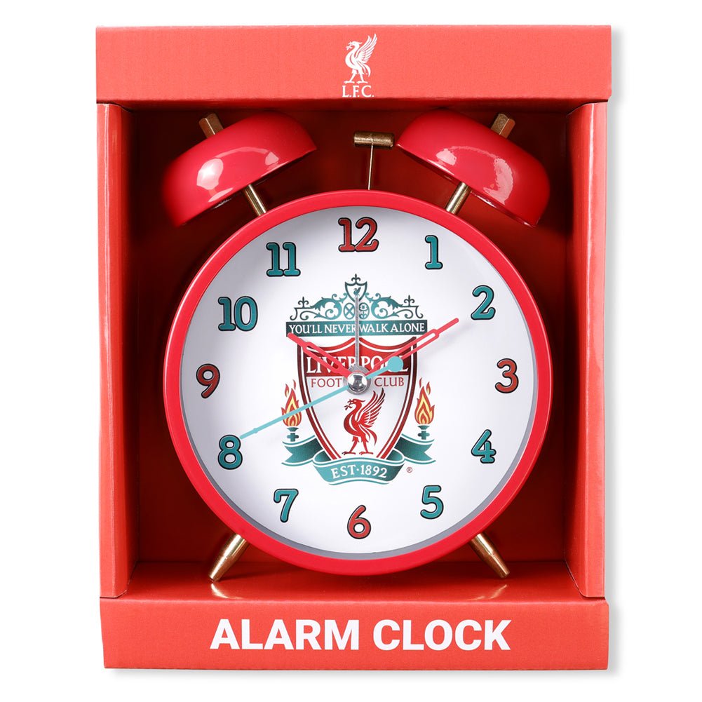 Liverpool FC Twin Bell Alarm Clock - Gift Arch