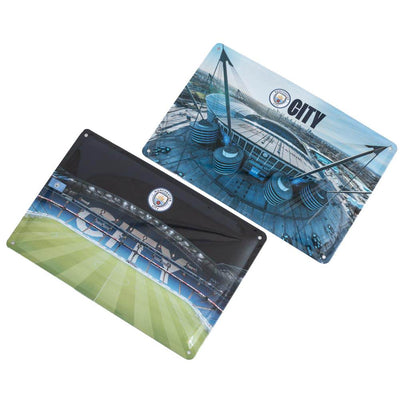 Manchester City FC 2pk Stadium Sign - Gift Arch